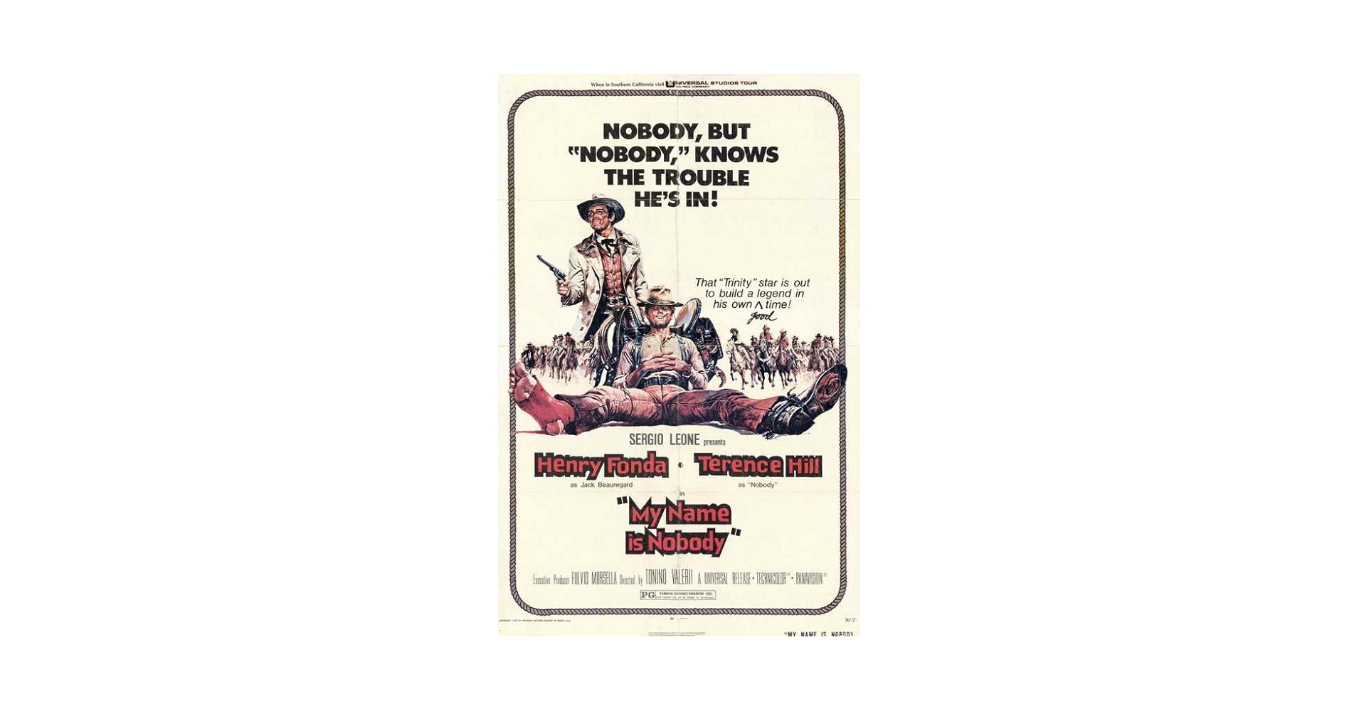 Amazon.com: My Name Is Nobody Movie Poster (11 x 17