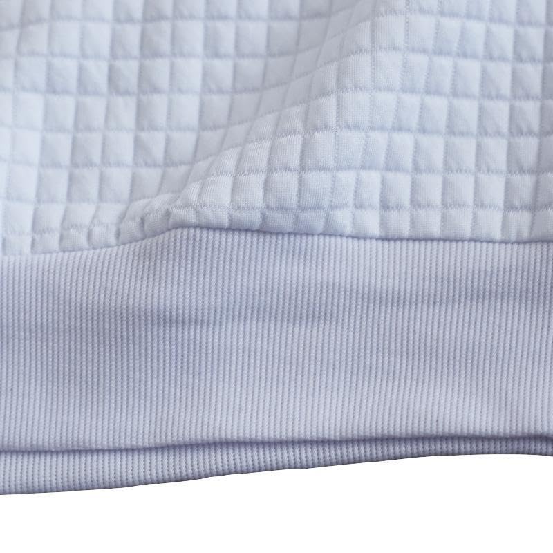 Men's Sweatshirts Knitted Pullover Basic Crew Neck Long Sleeve Casual Geometric Texture Shirt3