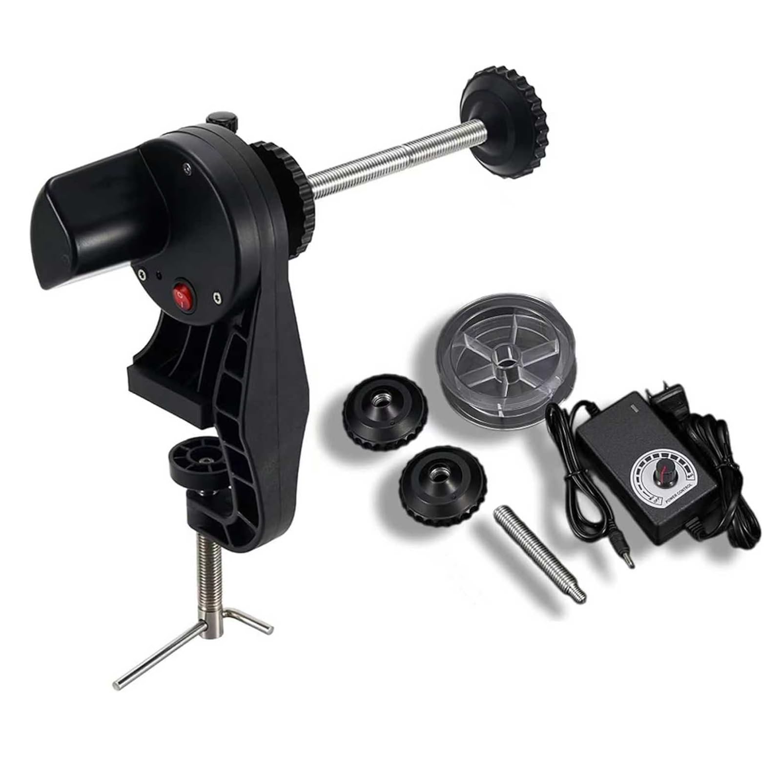 Bobinadora Eléctrica Para Hilo De Pescar, Bobinadora Portátil Para Carretes De Pesca, Bloqueo De Bloqueo De Carrera De 0-42 Mm, Para Carretes De Pesca, Regalos De Pesca Diseñados Específicamente