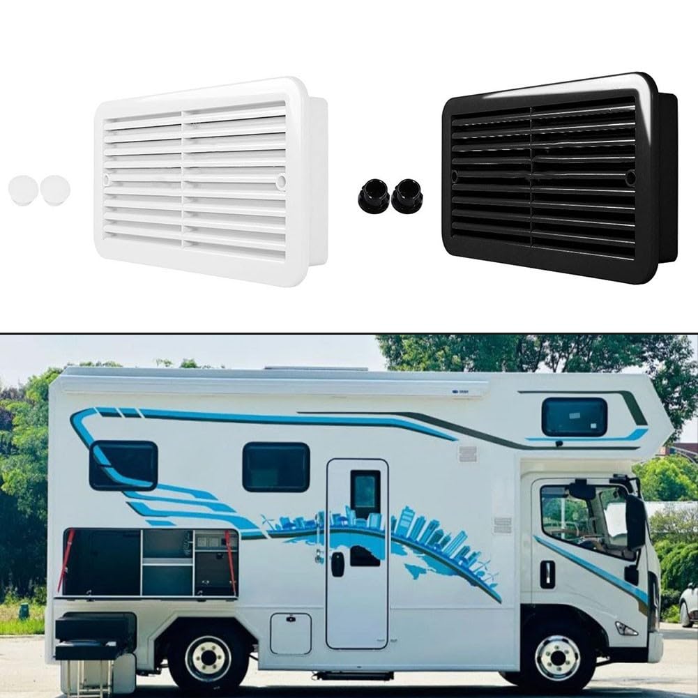 Installazione semplificata Ventilazione doppia ventola per camper con configurazione minima (bianco)