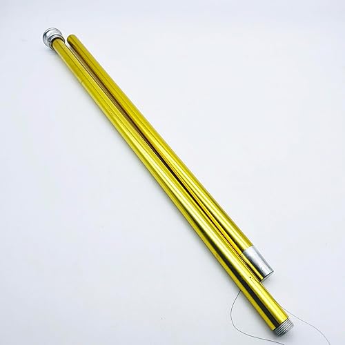 Varita de aluminio para bailar de mago mágico Trucos de magia en vara de aire, truco flotante equilibrado de levitación de bastón, truco de magia,