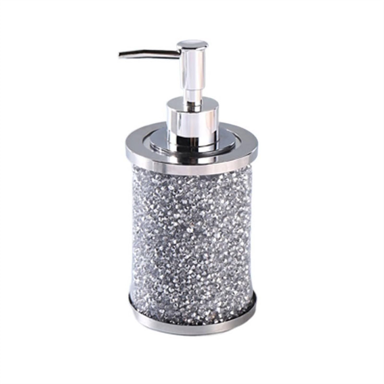 ENGENDER Seifenspender Badezimmer-Shampoo-Duschgel-Spenderflasche, 130 ml, hochwertiges Glas, Presstyp, Pumpflasche, Haushaltsseifenspender Badezimmerzubehör(B)
