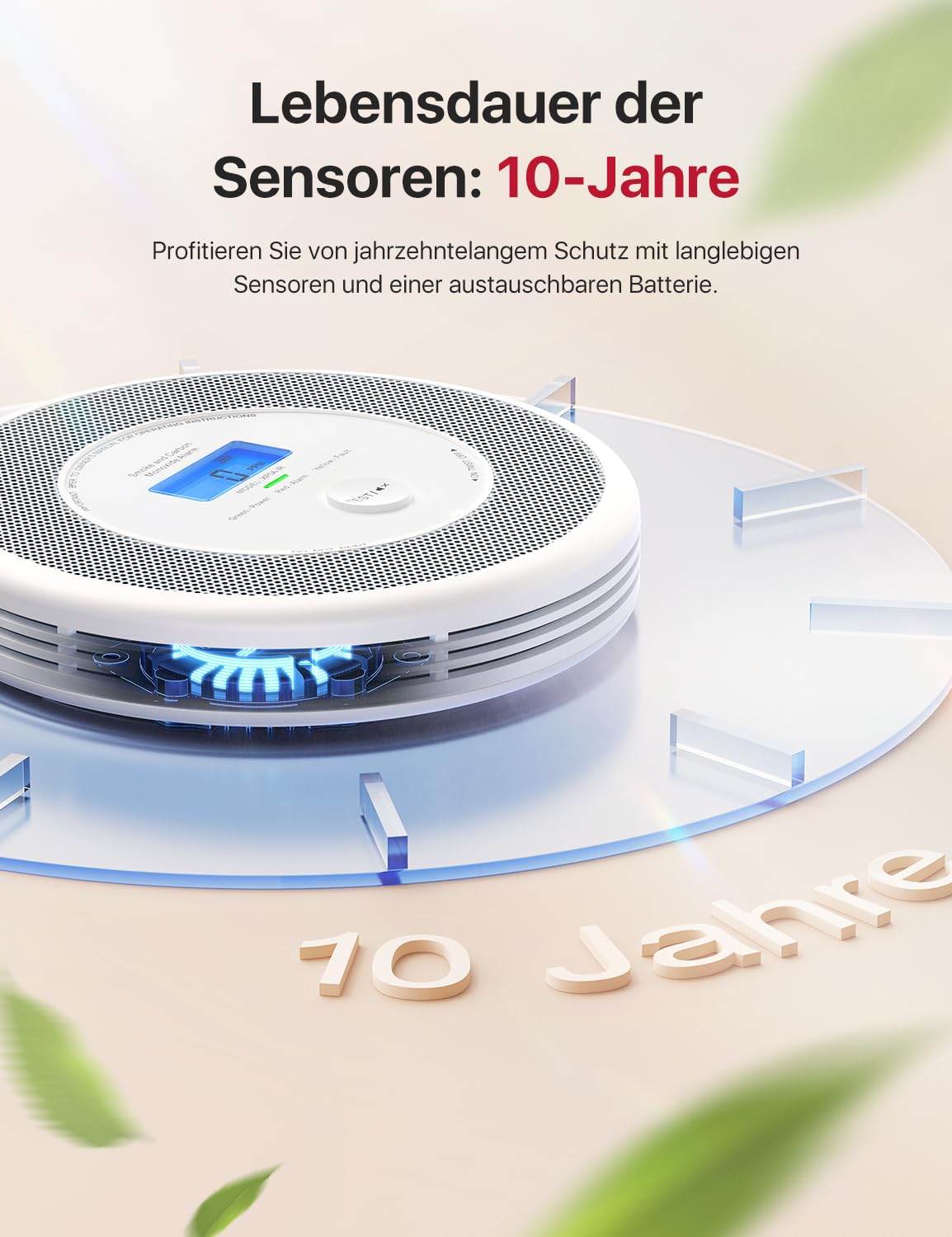 X-Sense XP0A-iR Rauch und CO Melder mit Sprachalarm und Standortansage, WLAN Kombinierter Rauch- und Kohlenmonoxidmelder für 17 festlegbare Räume，kompatibel mit der X-Sense Home Security-App, 1 Stück