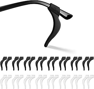 Paia Di Ganci Per Occhiali Morbido Trasparente Trasparente Antiscivolo - Foto 3