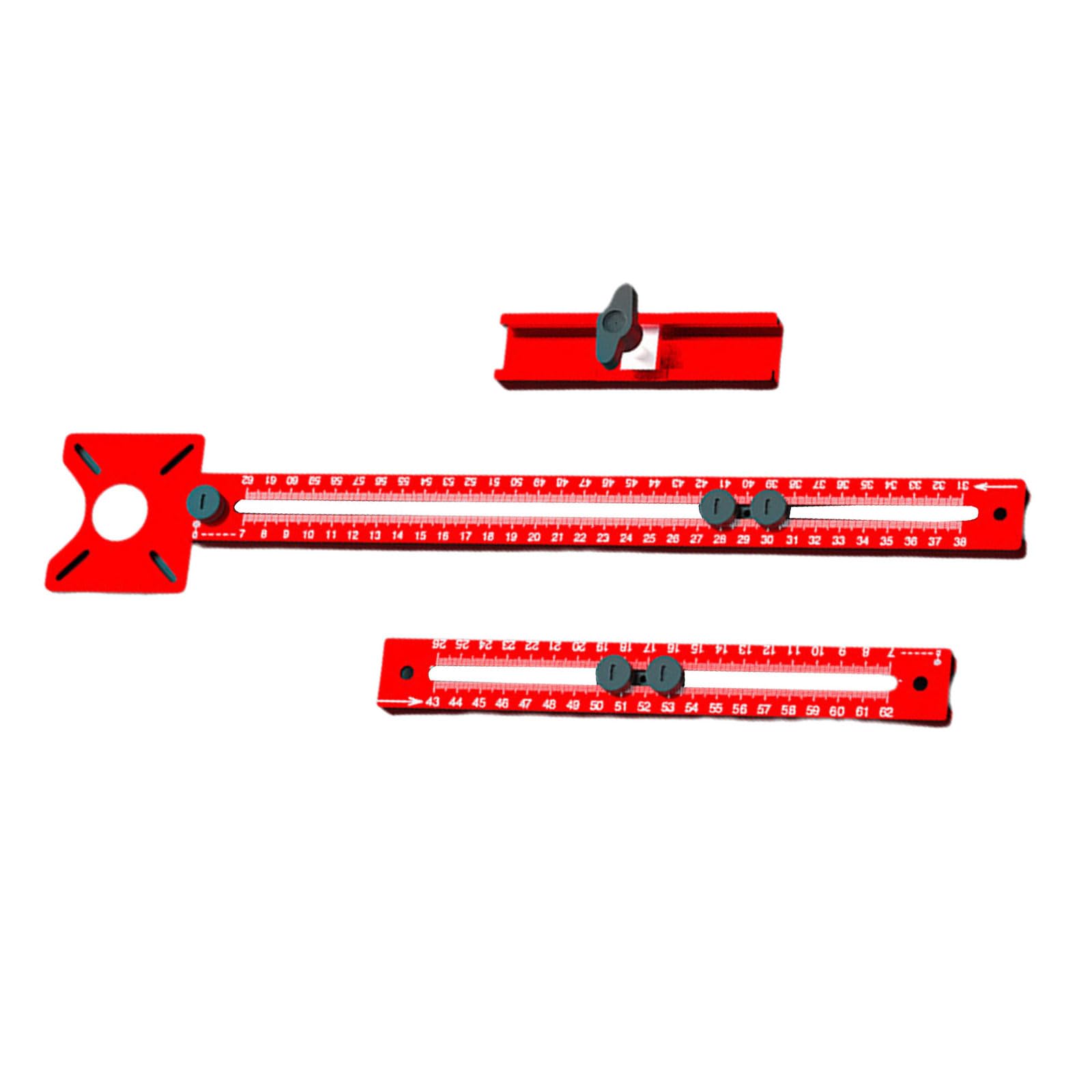 Hzbb A Router Milling Grooves Bracket, Milling Router Guide Circles Cutter For Cutting Routing Small Large Locators Ccurate Measurement Tool