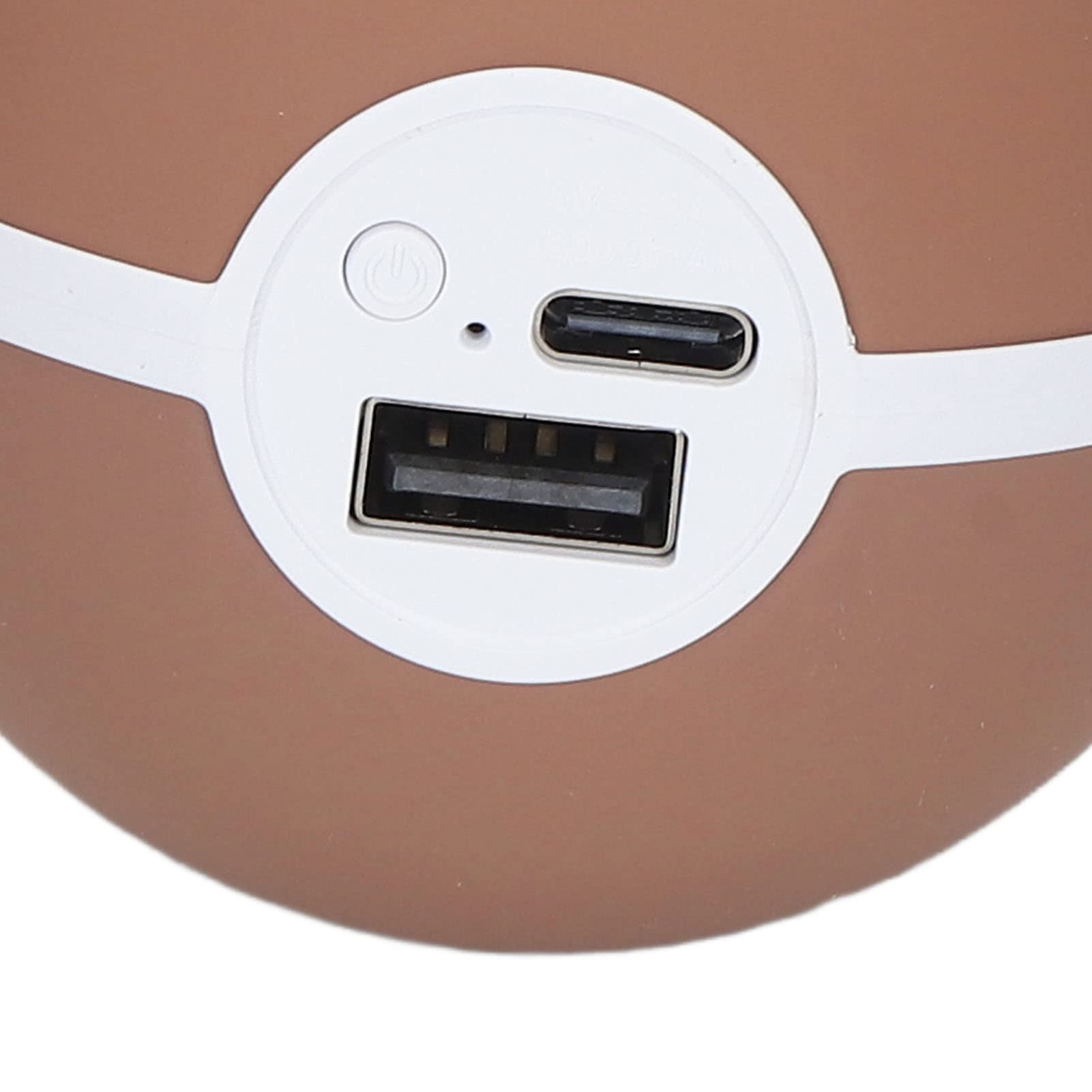 Scaldamani Portatile 2 in 1, Power Bank da 6000 MAh con Luce LED USB Ricaricabile Due Regolazioni della Temperatura Regali per Natale Compleanno Ringraziamento Inverno