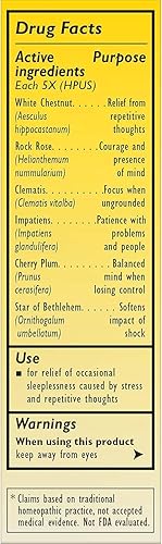 Miniatura 7 de RESCUE Alivio del estrés y paquete de apoyo para dormir, fórmulas sin alcohol, cuentagotas de remedio de bach 0.7 fl oz, paquete de 2 cuentagotas