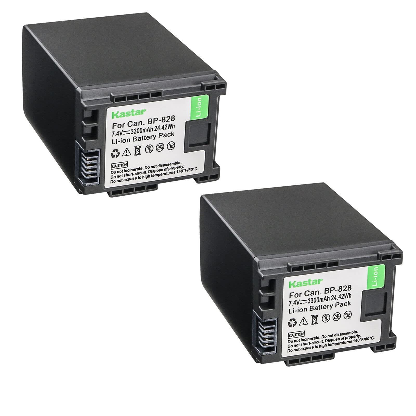 Amazon.com : Kastar 2-Pack BP-828 Battery 7.4V 3300mAh Replacement
