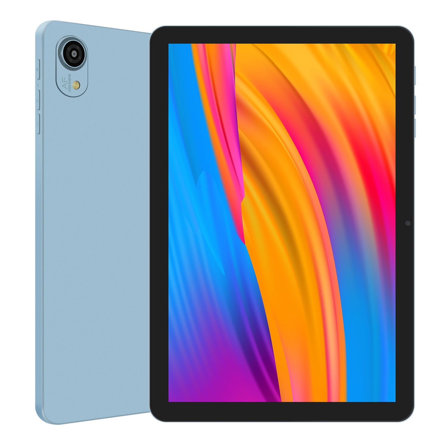 Tablet 10 Pollici Android, 2GB RAM+32GB ROM(1TB TF), Octa-Core, 5100 mAh, WiFi, Bluetooth, GPS,Blu