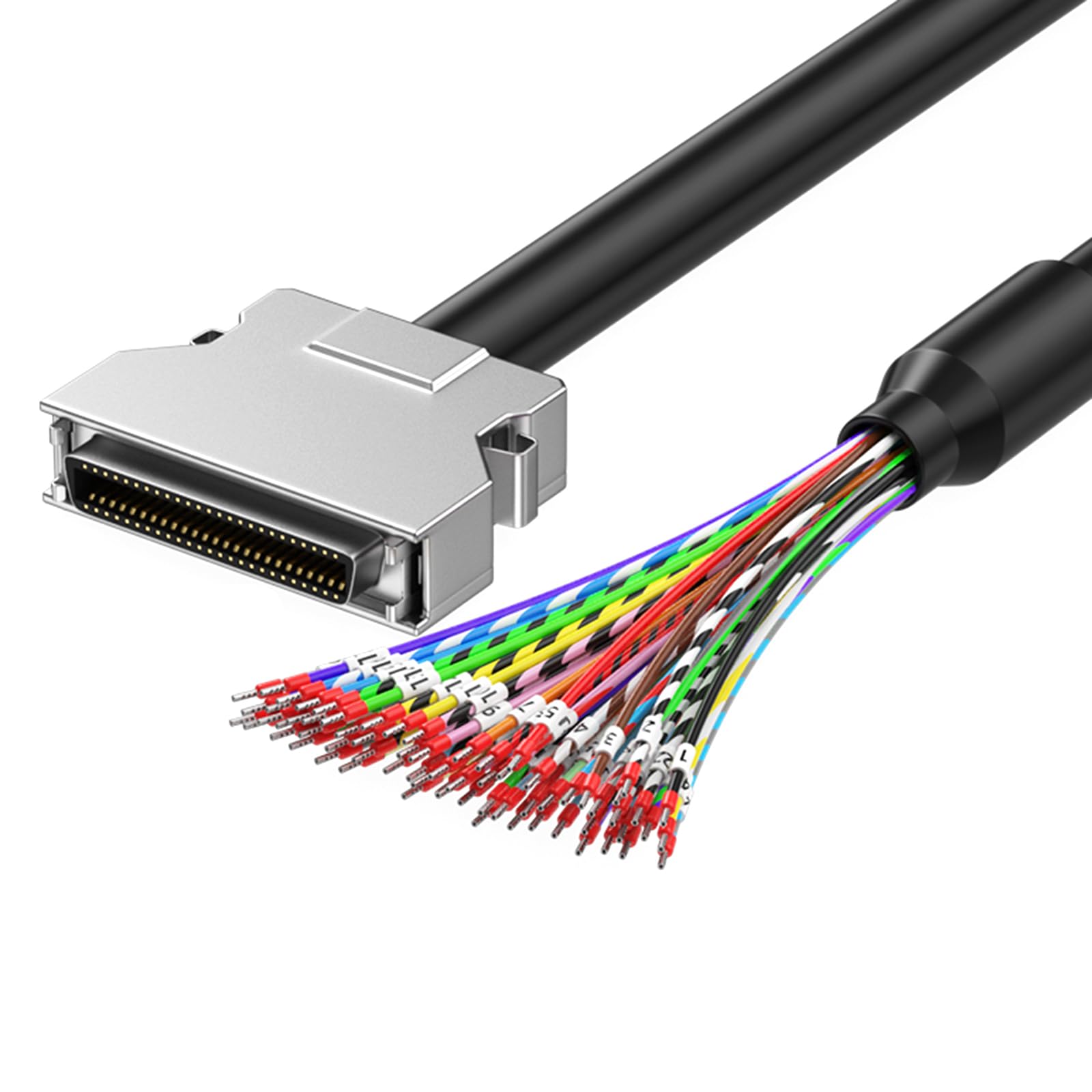 SCSI Servo Cable Single Female Head Gold Contacts for Broad Compatibility with Electronic Devices Secure Connection