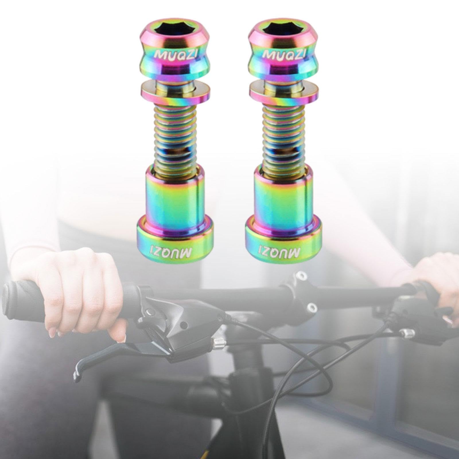 Amazon | QSTDGVPW マウンテンバイク用プレミアムチタンステムボルトと