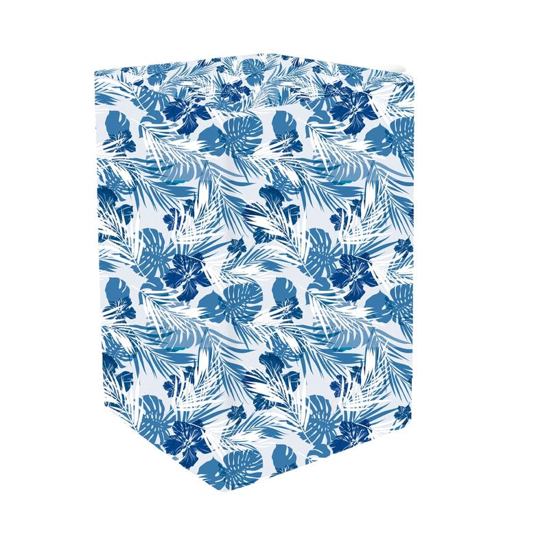 Image of Cooler Cover Compatible For Bajaj PX 100DC 43L Room Air Cooler Waterproof, Dustproof, Size (HxWxD) 112X45X61 Cm, Leaf Design.