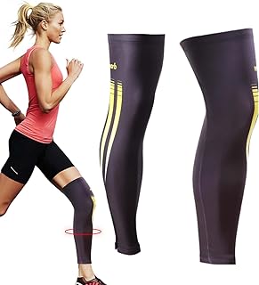 perna proteção solar | Cobertura compressão perna respirável Aquecedor perna longa,perna UV absorventes suor reutilizáveis para esportes masculinos e Pinnkl