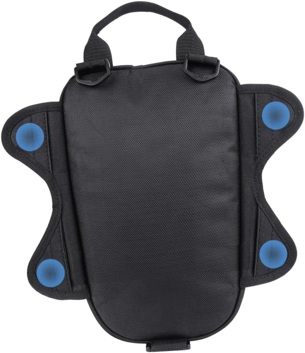 Amosfun Waterproof Magnetic Motorcycle Fuel Tank Bag Versatile Organizer for Motorbike Tools and Accessories for Models