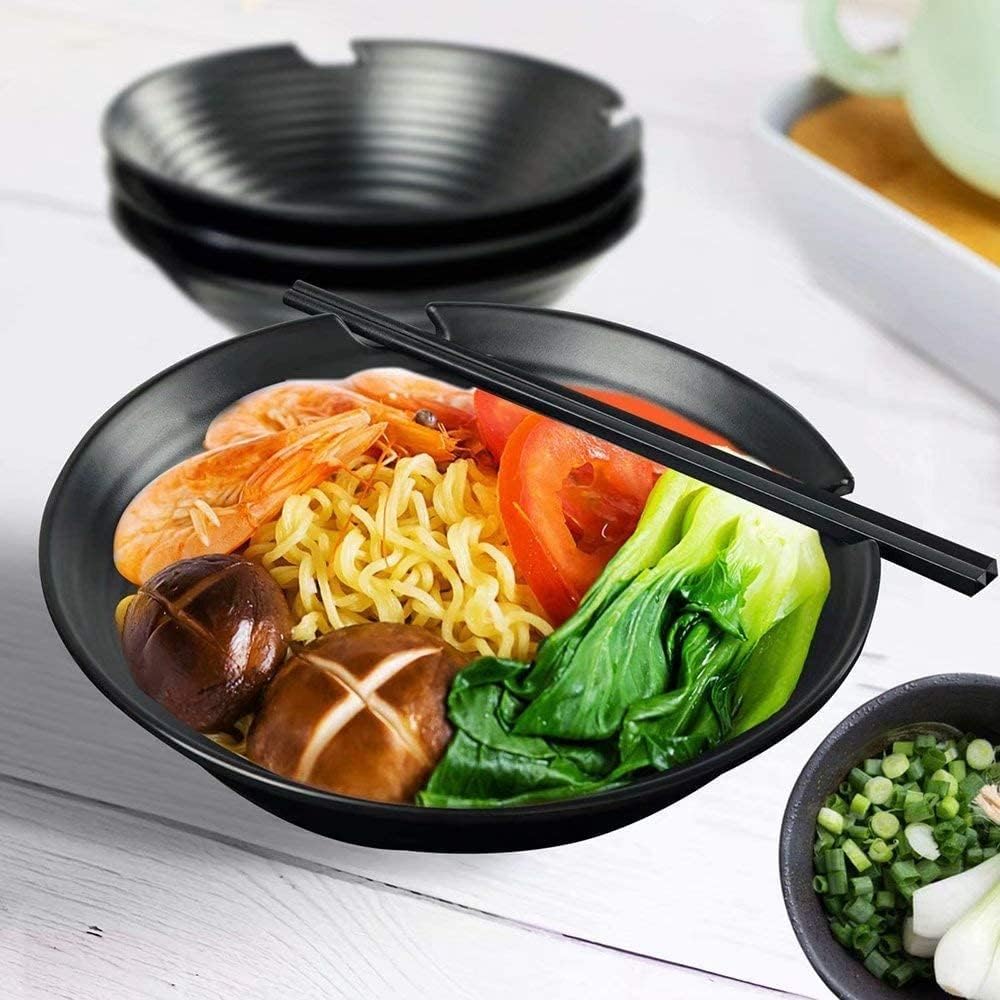 Ainbonte Japanese Ramen Bowl Set, Soup Bowl with Spoon and Chopsticks - Image 4