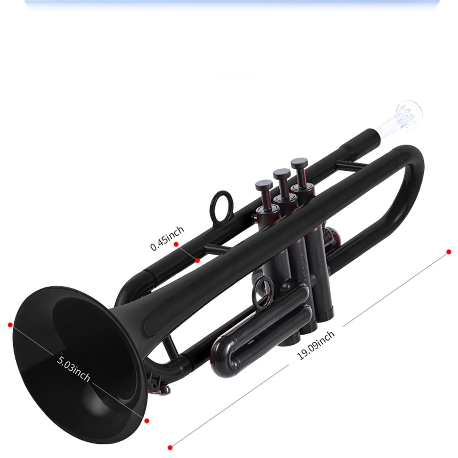 Ensemble Di Trombe Standard Tromba In Si Bemolle In Plastica Strumento Musicale Per Principianti Adulti Prestazioni Professionali Universali