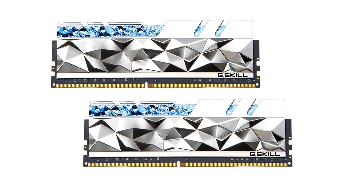 G.SKILL Trident Z Royal Elite, 32GB (2 x 16GB) DDR4 3600Mhz, CL16-19-19-39 1.35V Desktop Inetrnal Memory - Silver