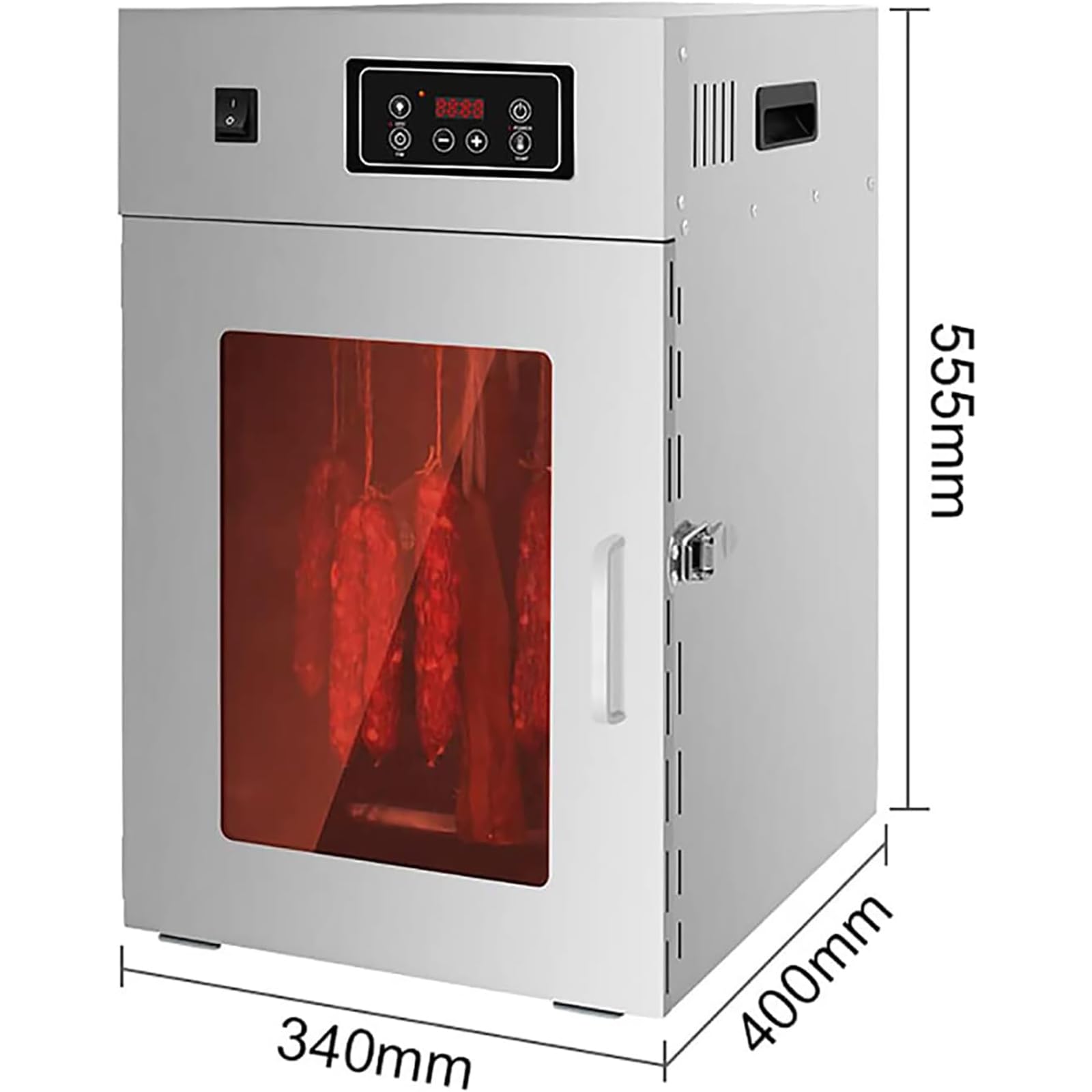 Amazon.co.jp: 肉乾燥機 業務用食品乾燥機 360°回転 30-90℃温度調節