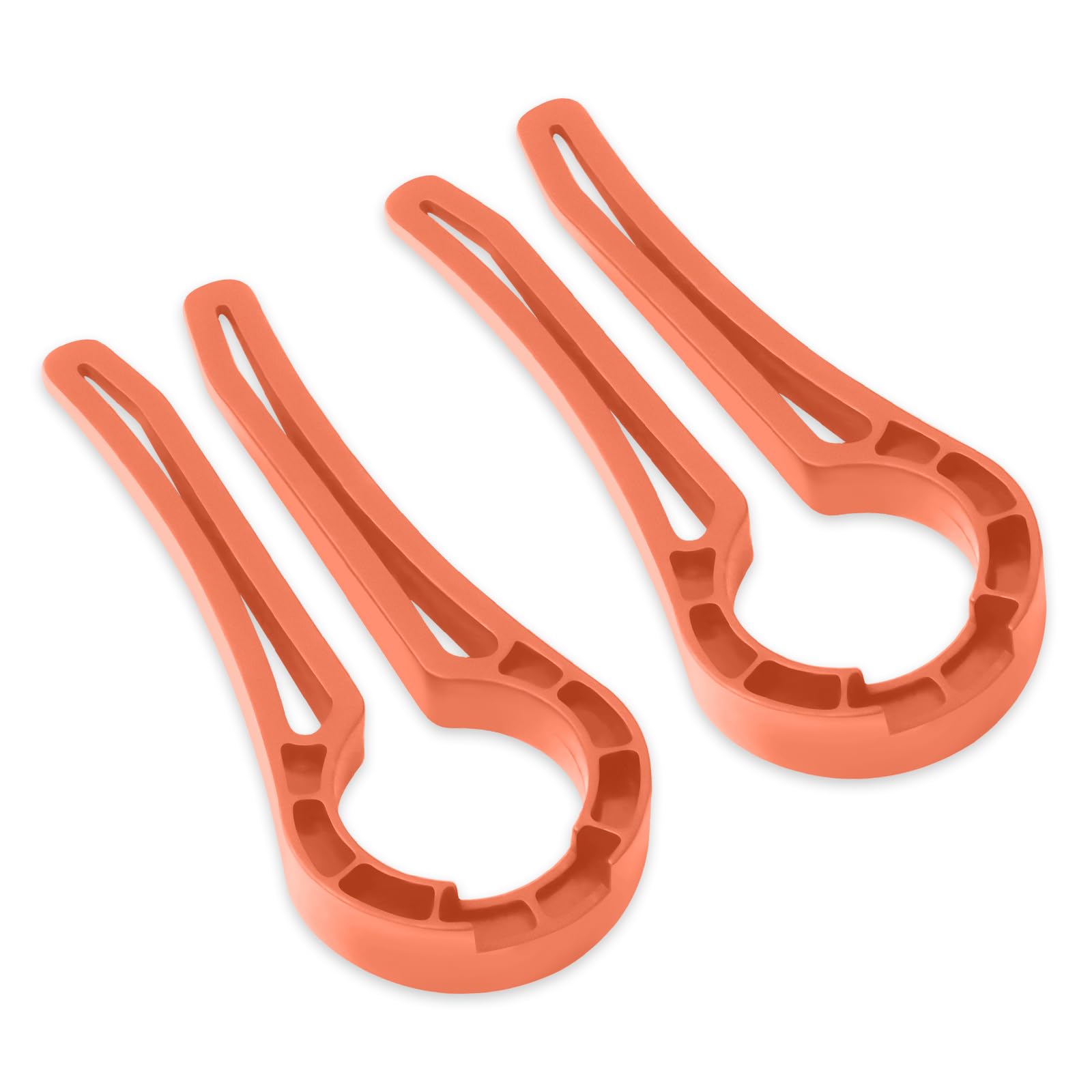 Gas Stove knob Locks —— Baby Proof Stove knob Safety Covers —— Oven knob Locks for Child Safety ? 5 Pack ? (Orange, 2)