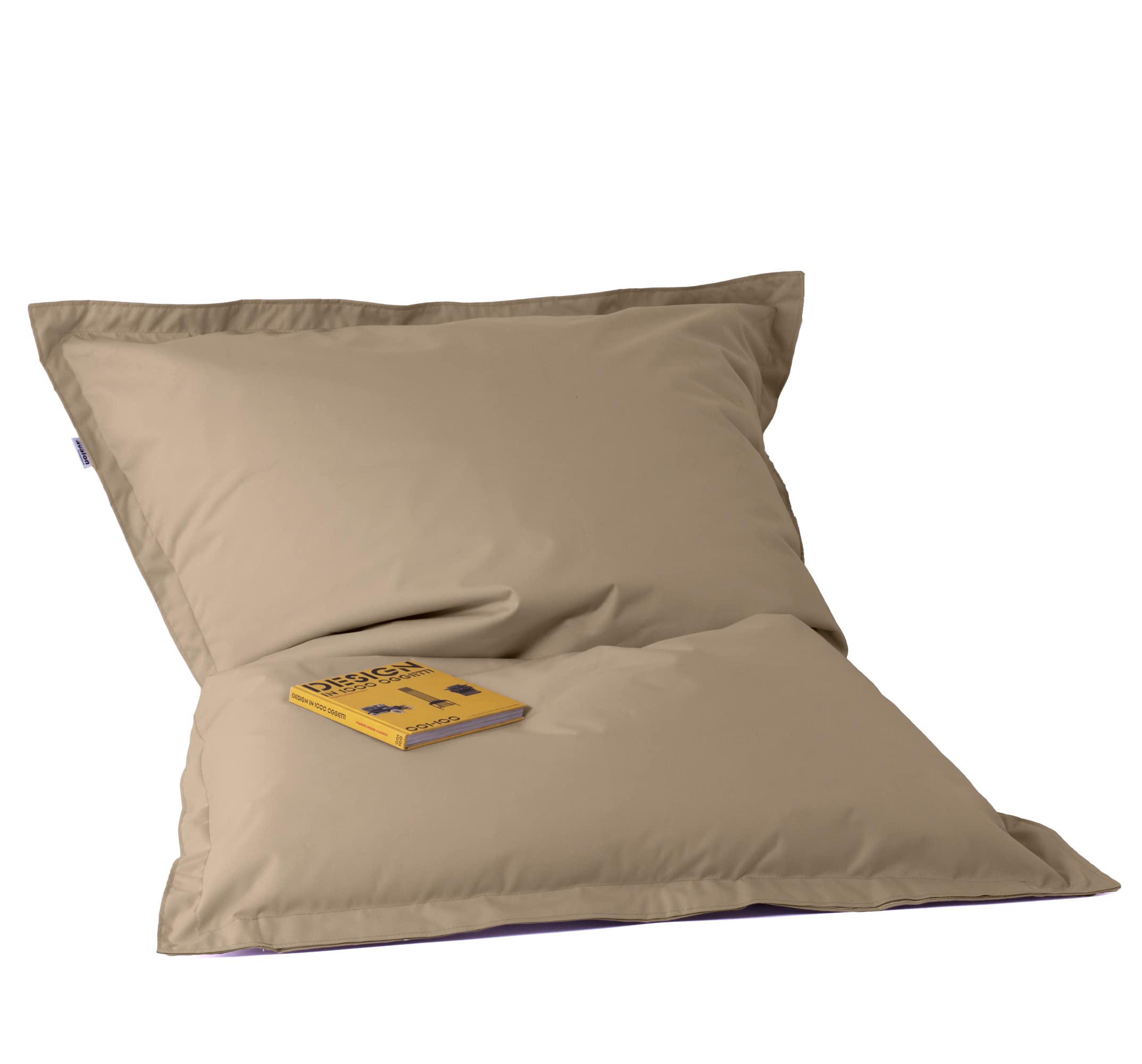 Avalon Pouf Cuscino Thin Grande Samba Impermeabile Antistrappo per Esterno 170x135 cm Corda