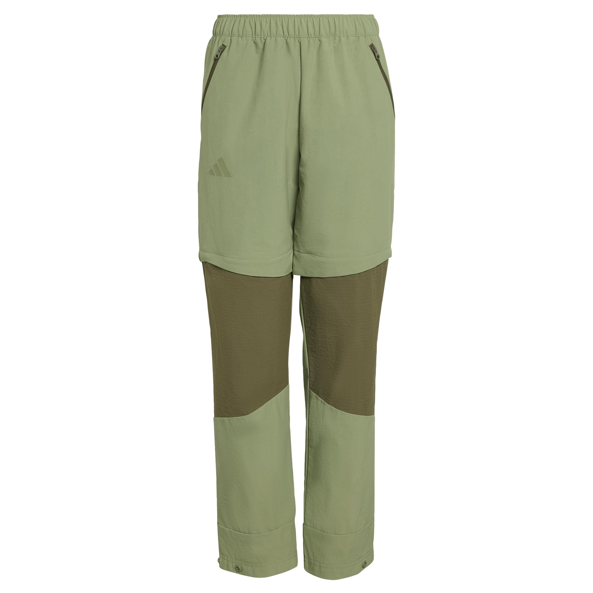 adidas Unisex Kids Terrex Kids Multi Clima365 Zip-Off Pants, Tent Green, 9-10 Years