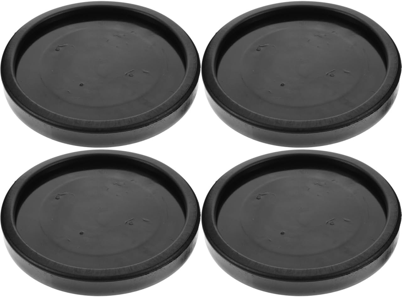 Generic 4pcs Furniture Coasters for Fitness Equipment Wheel Stoppers to Protect Floors Durable Feet Protectors for Home Gym and Indoor Use