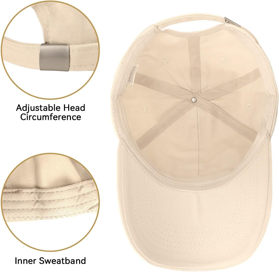 Gifts for Mom Birthday Mom Hat Embroidered Mama, Adjustable Cotton Beige Girl Mommin Hat, Thoughtful Gift for New Moms and Mothers Everyday Essentials - Image 8