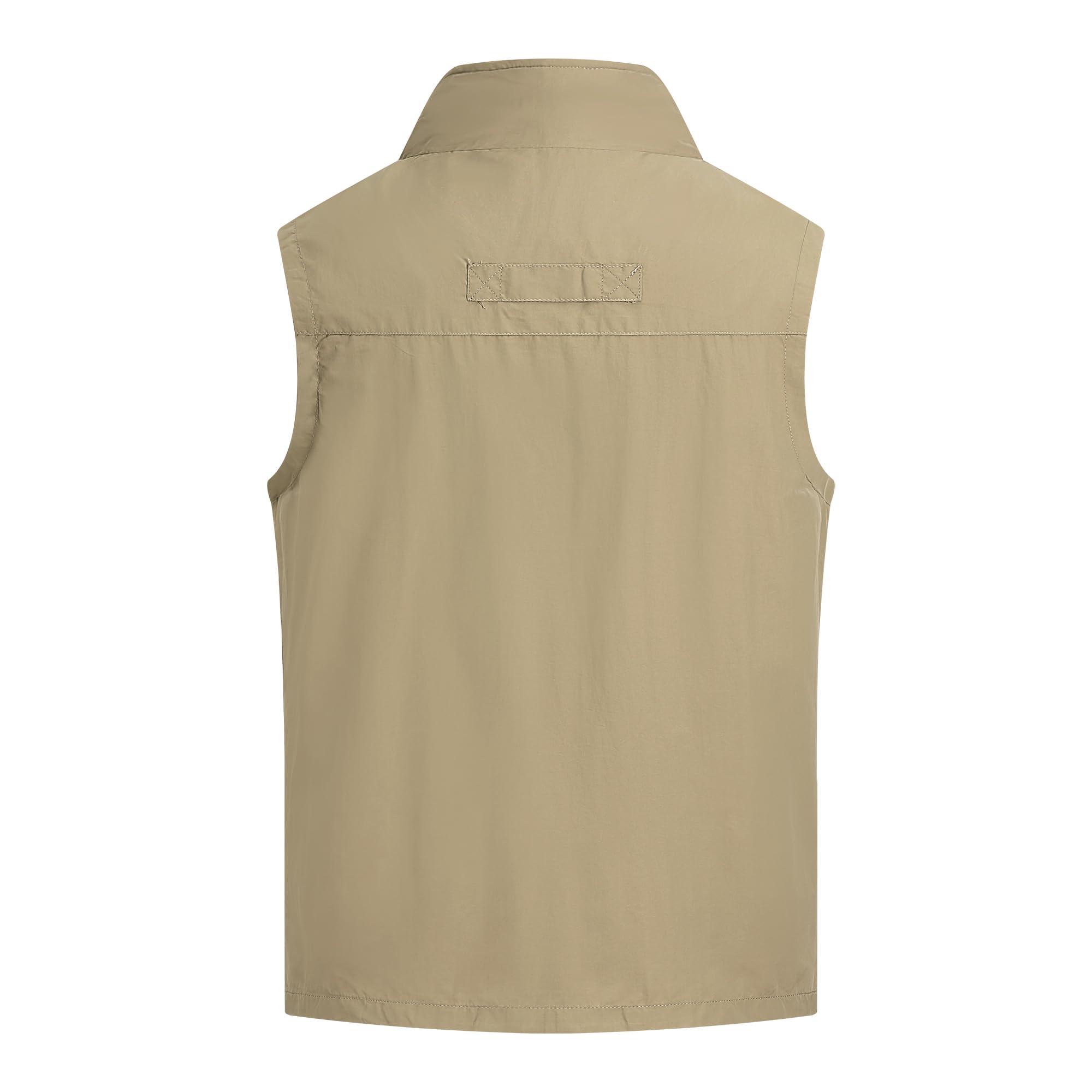 Herren Outdoor Weste mit Vielen Taschen Schnelltrocknende Freizeitweste Leicht Anglerweste Sommer Atmungsaktiv Ärmellose Jacke Sport Multifunktionsweste Camping Fotografie Weste