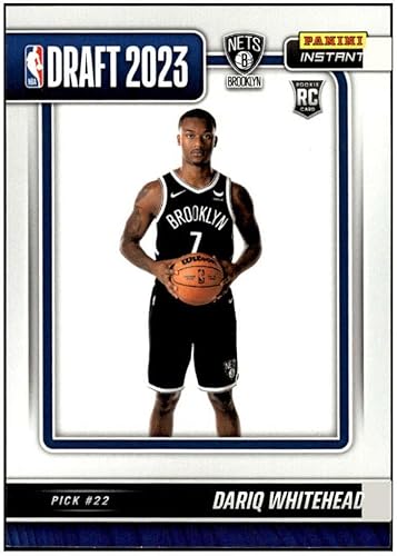 DARIQ WHITEHEAD RC 2023-24 Panini Instant Draft Night ROOKIE /428#DN19 Nets NM+-MT+ NBA Basketball