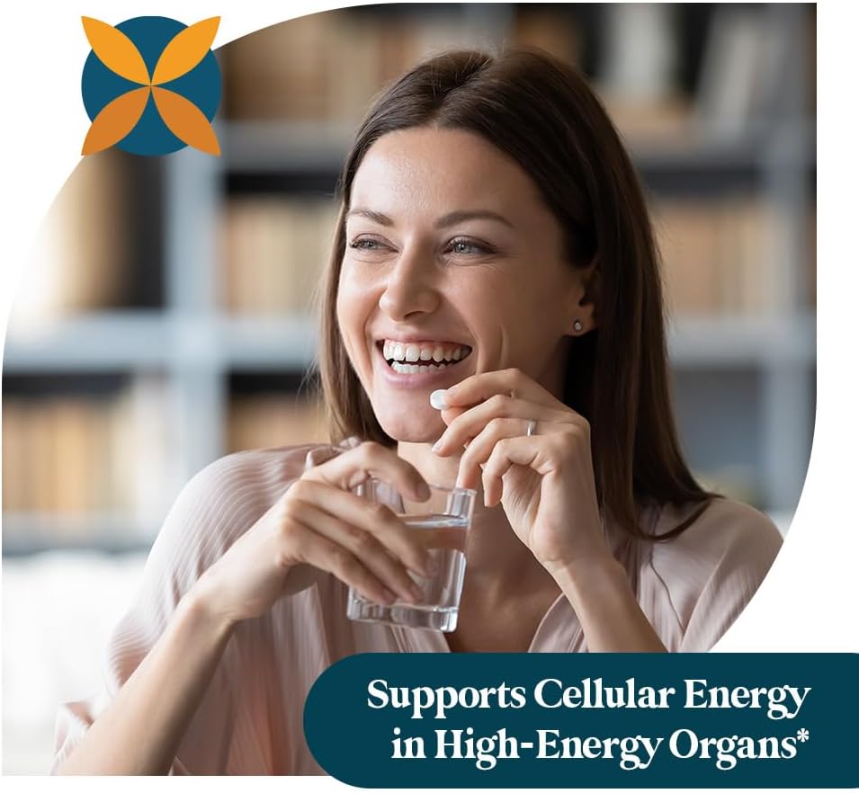 Pattern Wellness CoQ10 – 200mg Ubiquinone with BioPerine® Black Pepper Extract – Cellular Energy & Vitality Support – Non-GMO – 30 Vegan Capsules*