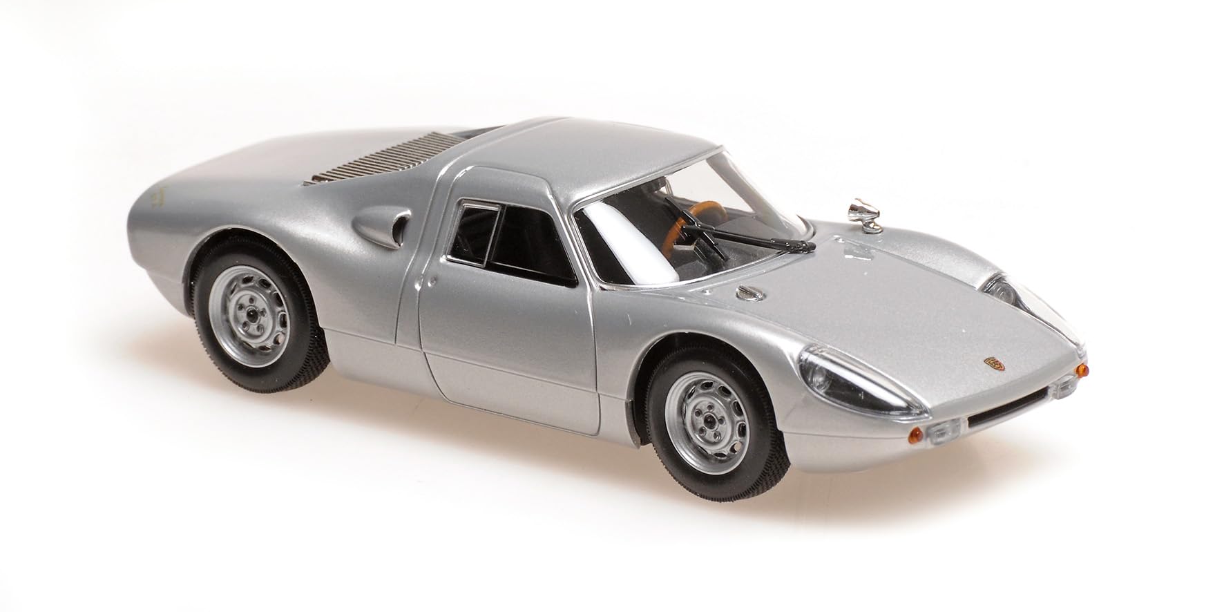 Minichamps 940065721 - Porsch. 904 Silver 1964 - Scala 1/43 - Auto in Miniatura da Collezione