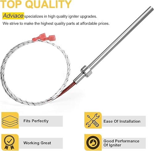 Vista 24 de Adviace SRV7000-660 Encendedor para Pelpro PP130, PP130-B, PP60, PP70, PPC90, TSC90 estufa de pellets, Pleasant Hearth PH35PS, PH50CABPS