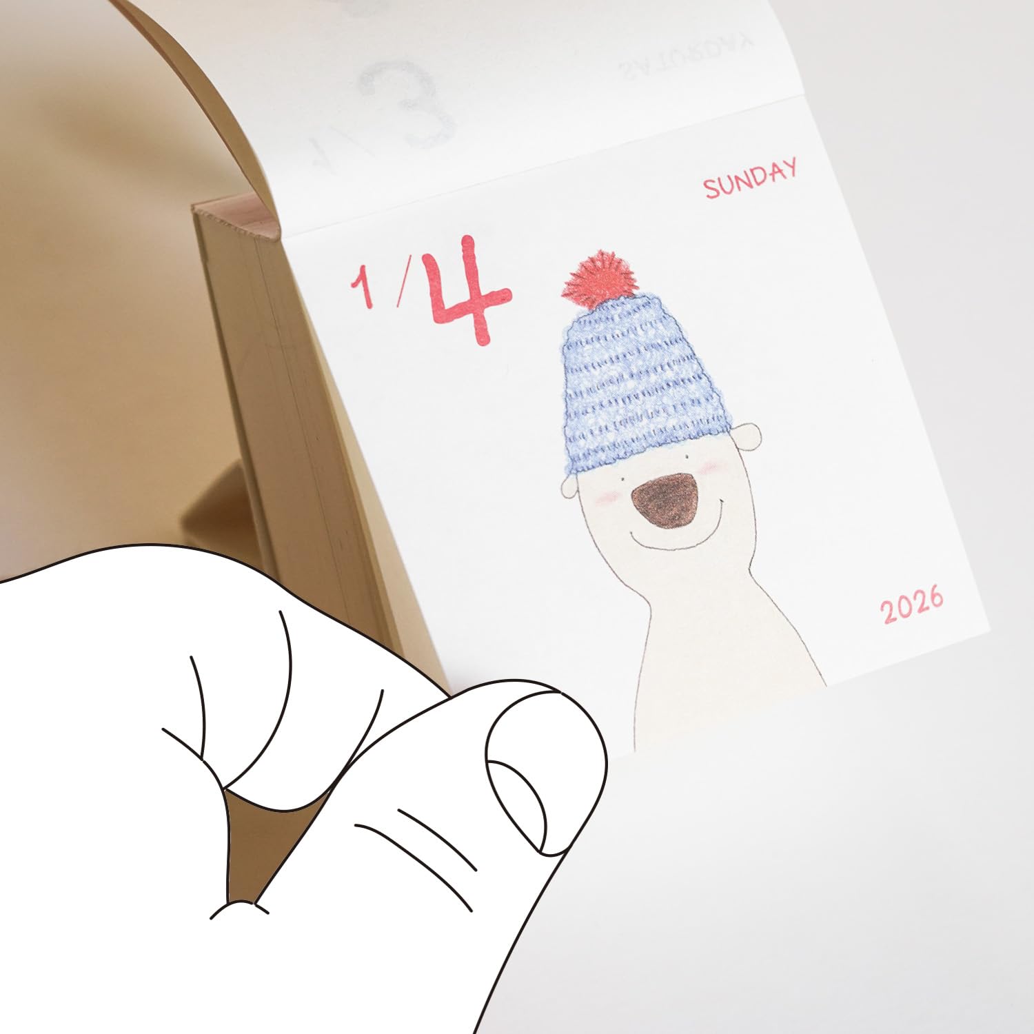 Amazon | グリーティングライフ 2026年 カレンダー ココちゃん