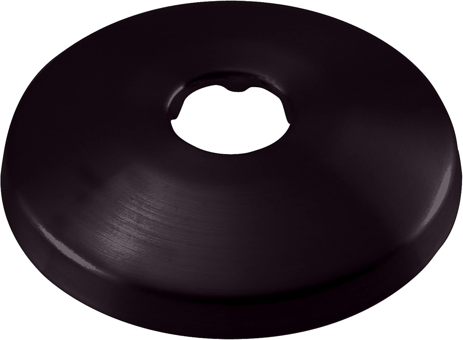 Westbrass D128-50-62 1/2" Sure Grip Low Pattern Flange for Copper Pipe (5/8" OD), Matte Black (50-Pack)