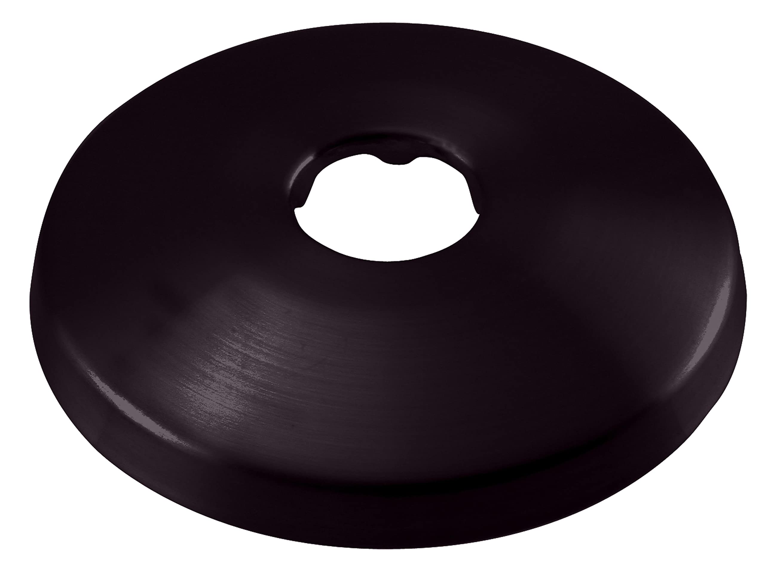 Brida de patrón bajo para tubería de cobre de 1/2 con ajuste Sure Grip negro mate