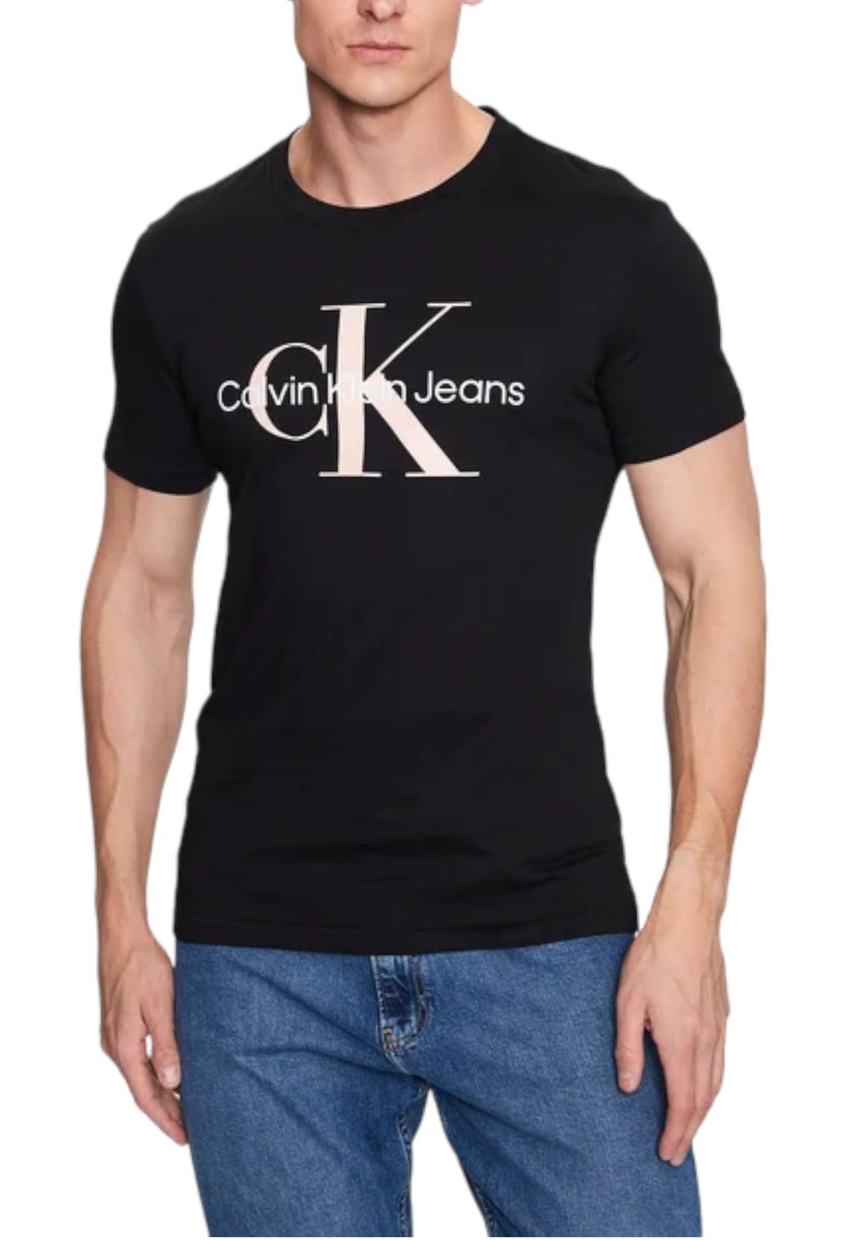 Calvin Klein Camiseta Calvin Klein Seasonal Negro para Hombre