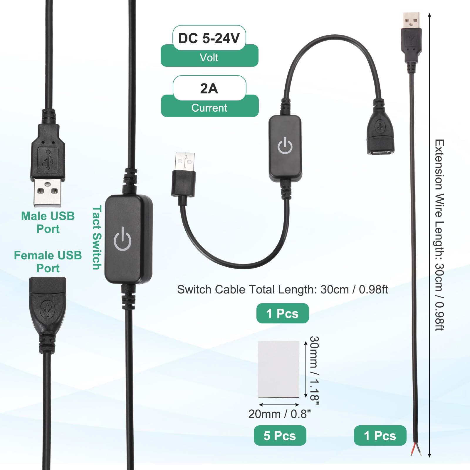 PATIKIL LED Strip Dimmer Switch - Image 2