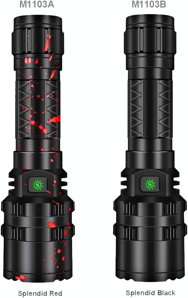 Rechargeable Flashlight MINCHEN Waterproof Tactical Image