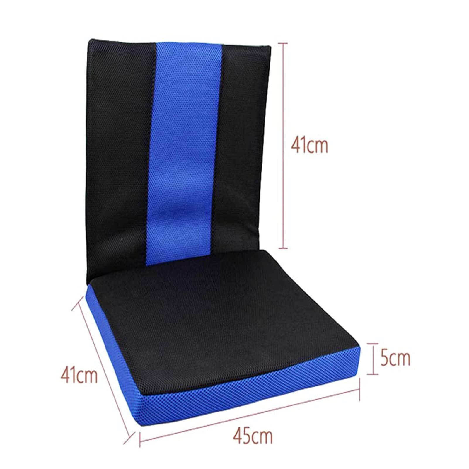 Cojín para silla de ruedas para alivio de presión, respaldo ergonómico de panal, tela Oxford transpirable, 16 x 17.7 x 1.6 pulgadas para mayor comodidad y apoyo