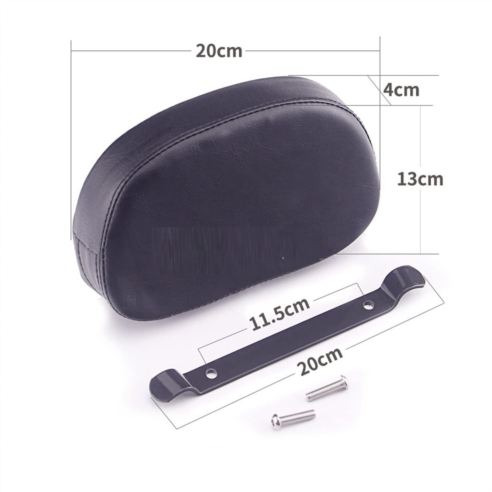 Accessori Posteriori Moto Schienale Staccabile Posteriore Sissy Bar Pad di Ricambio per H&Arley Softail Slim Delux Sport Glide Low Rider Street Bob