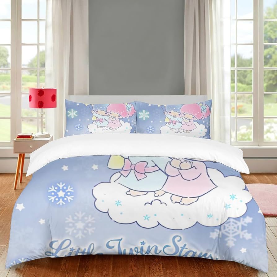 Amazon｜キキララ 布団カバー 3点セット 掛け布団カバー 寝具