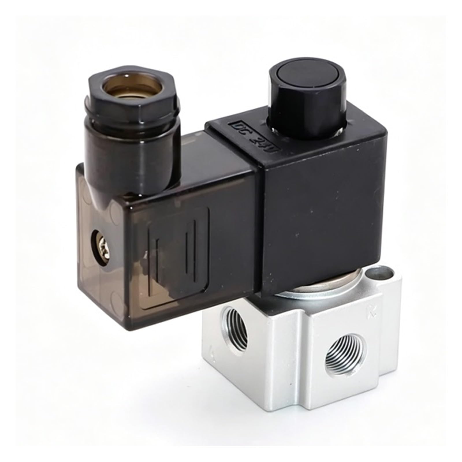 Électrovanne 3 voies 2 positions distributeur pneumatique 3v2-06nc 24v