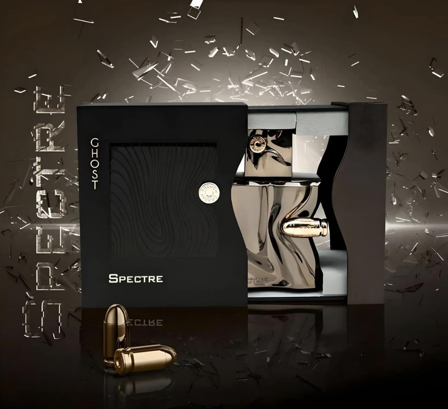 Perfume Spe Ghost Original 80ML, Perfume Árabe de Larga Duración, Eau De Parfum, Incluye Atomizador Recargable 5ML, Fragancia Amaderada y Aromática con Notas Frescas (Ghost)
