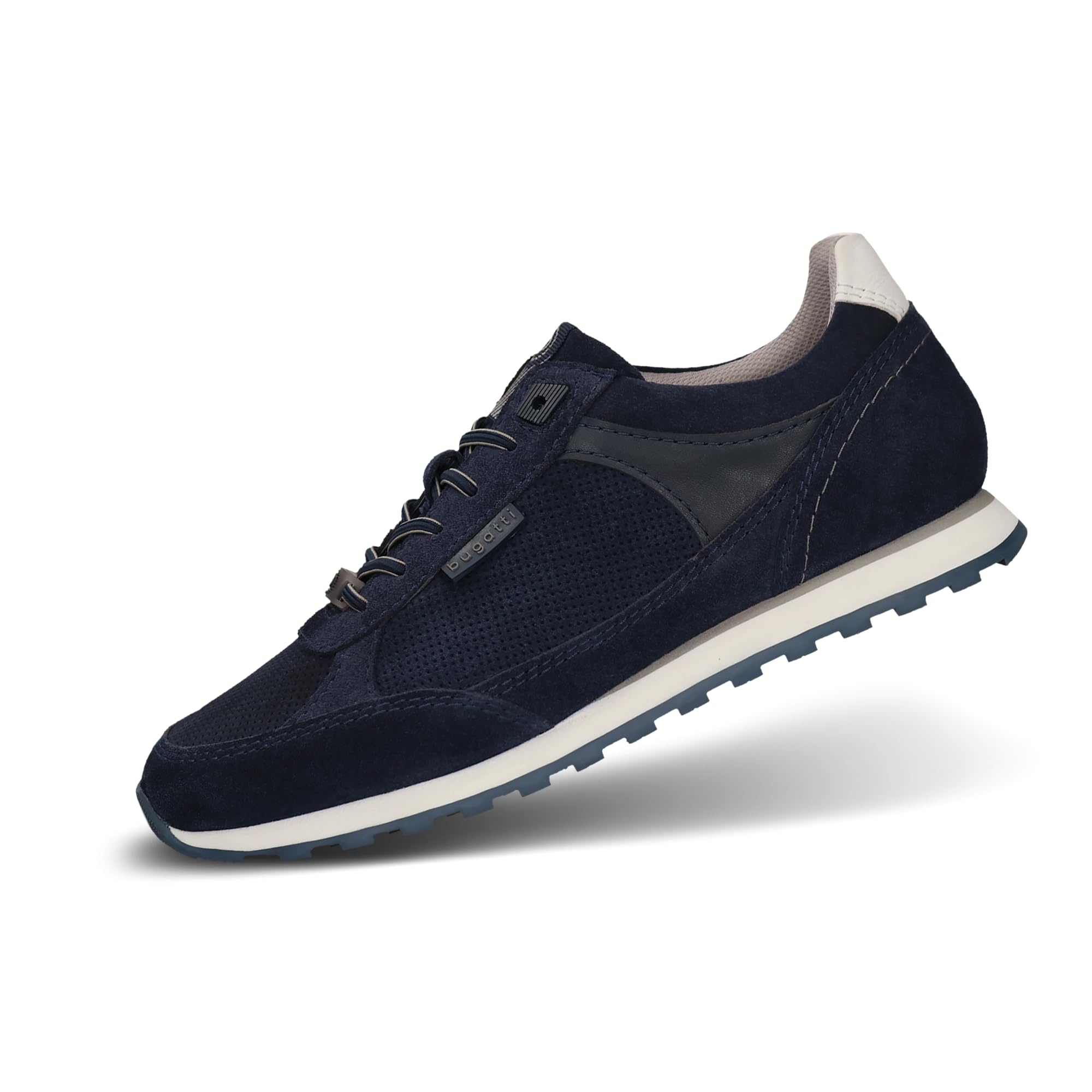 bugatti Men's Business Shoes, Men's Lace-Up, darkblue, 6 UK