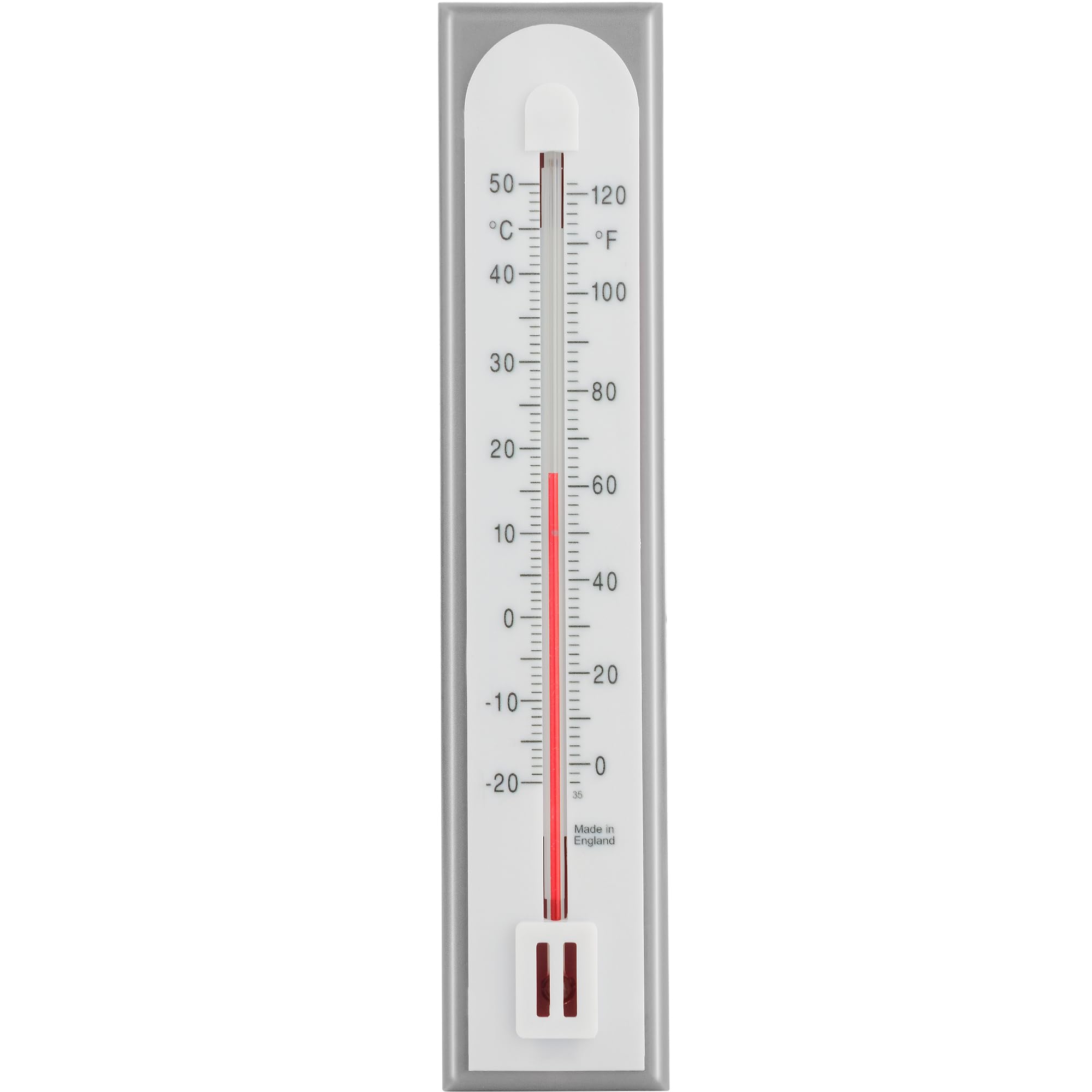 Genaues Raumthermometer Innen Analog den Einsatz als Raumtemperatur Messgerät im Heimbüro, Garten oder Gewächshaus, einfach an der Wand Zimmer Thermometer zu montieren, für drinnen und draußen