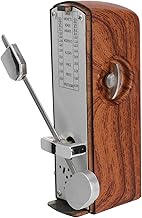 Mechanical Metronome for Musicians Portable and Durable Precise Beat for Piano Guitar Violin and Other Instruments Easy to Carry and Store High-visibility Scale Color