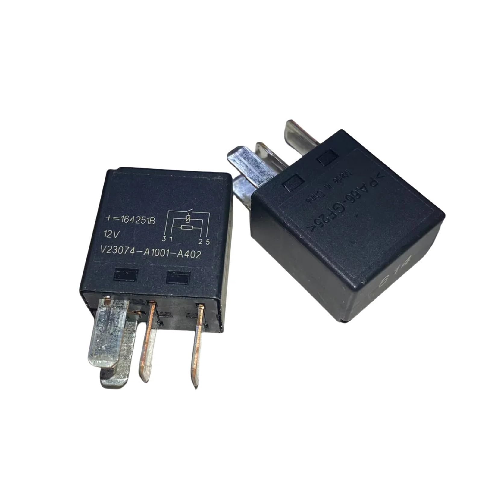 Dszujtyrop One Color 2Pcs V23074-A1001-A402 12 V 4-Pin Pa66-Gf25 Relay