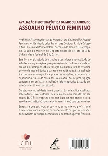 Avaliação fisioterapêutica da musculatura do assoalho pélvico feminino