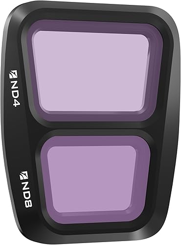 Freewell Filtro de densidad neutra Split ND8ND4 compatible con Air 3 - Tecnología GimbalSafe