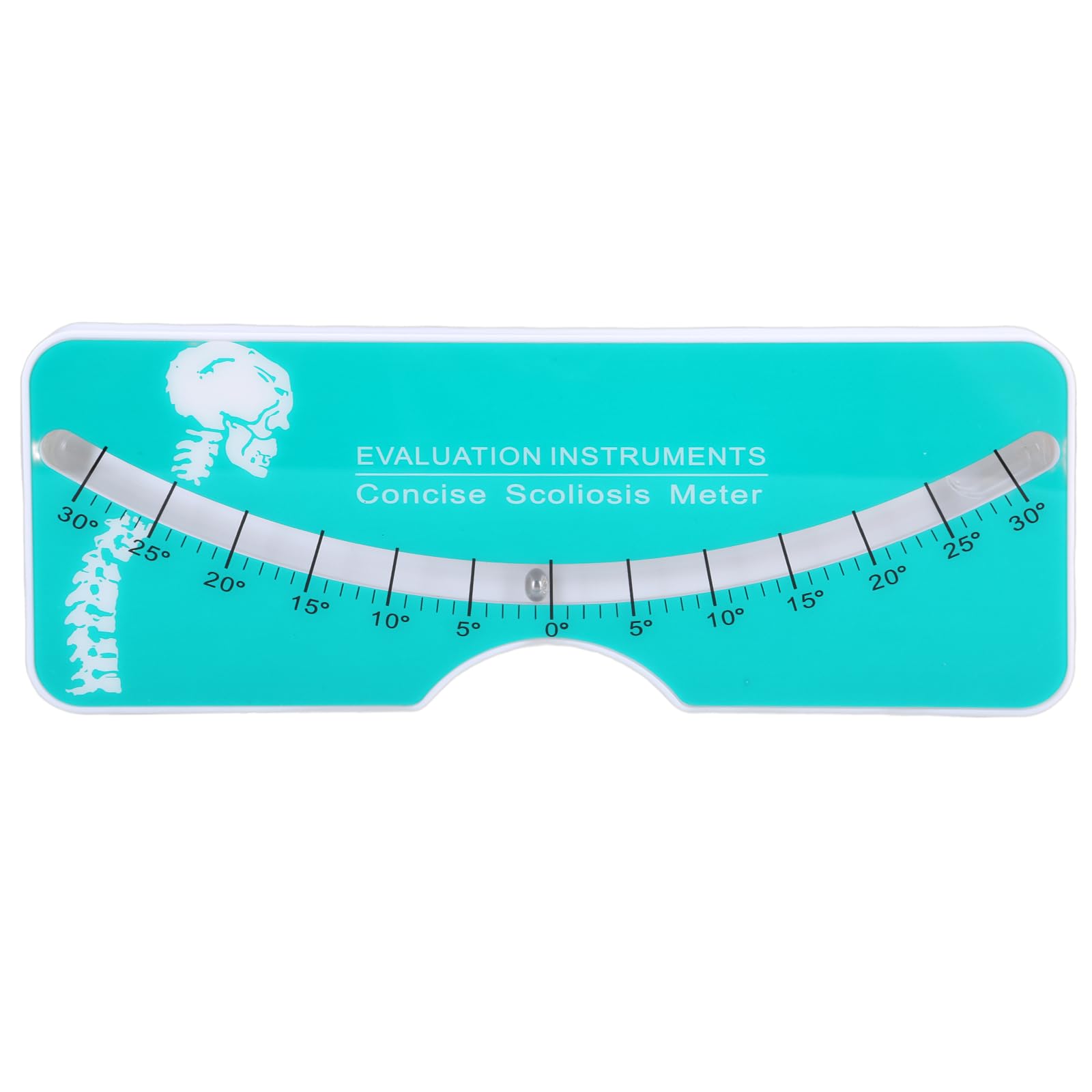 Medidor de prueba de escoliosis, herramienta de medición de escoliosis 0-30°, diagnóstico de espalda y columna vertebral